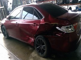 2015 TOYOTA CAMRY, BURGUNDY, SE, 2.5L, AT,  Z24925